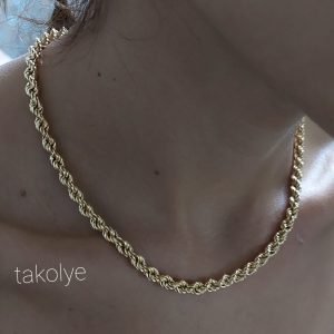 Halat Zincir Kolye - Görsel 3